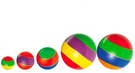 Купить Мячи резиновые (комплект из 5 мячей различного диаметра) в Сольцах 