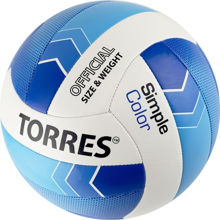 Купить Мяч волейбольный Torres Simple Color любительский р.5 в Сольцах 